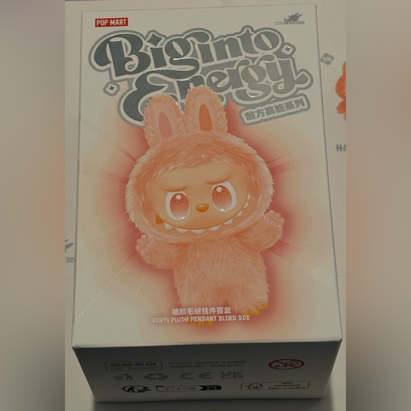 POP MART Other - Authentic Pop Mart Big Into Energy Labubu Happiness
